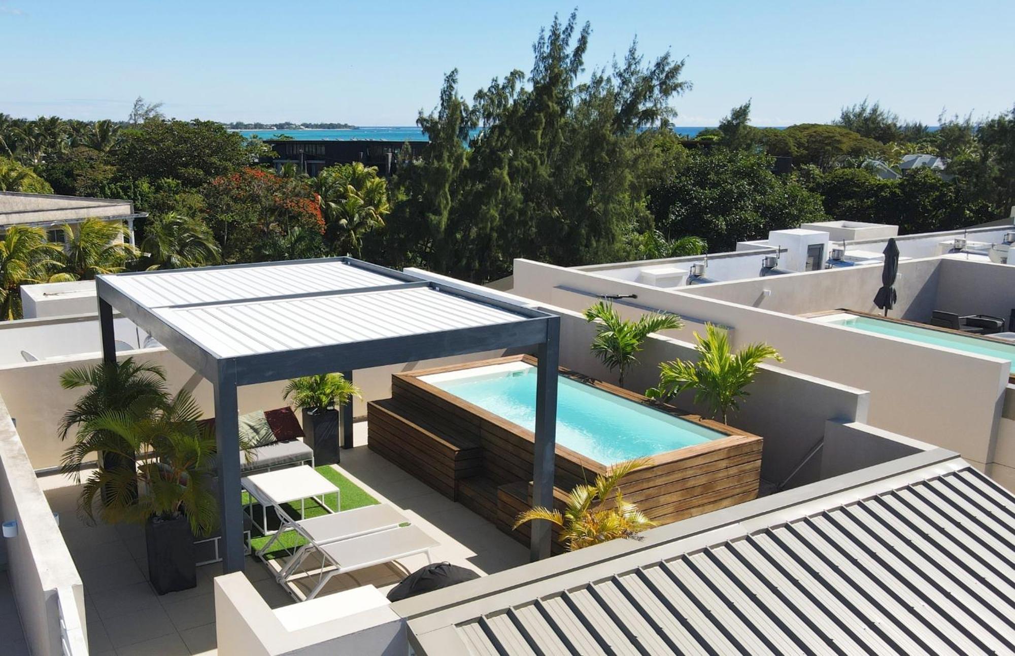 Villa Eden-2 Bedrooms With Private Rooftop Terrace & Pool, Access To Private Beachclub, Ki Residences, Pereybere - Managed By Ksn Гран-Бе Екстер'єр фото